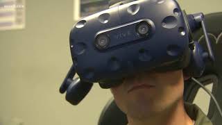 Randolph Air Force Base using virtual reality for pilot training [upl. by Ainar]