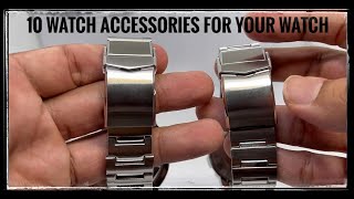 AliExpress Summer Sales 27th June  1st July 2022 10 accessories to get for your watch [upl. by Anaiviv]