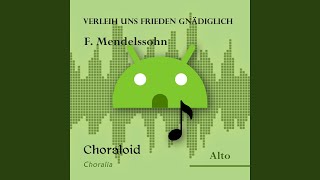 Verleih uns Frieden gnädiglich All voices [upl. by Heindrick]