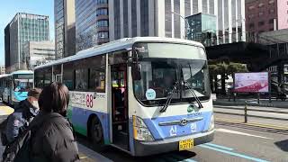 No88 bus going to Taejongdae 태종대 from Busan Station Feb 26 2024 1006hrs [upl. by Zenas173]