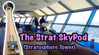 The Strat Stratosphere SkyPod Tower [upl. by Analle]