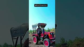 New Meme Mahindra Treactr હાલો મગફળી સાહ ખોલવા 🚜 status shorts minitrector tending magfali [upl. by Selimah]