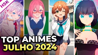 5 Novos Animes de Julho 2024 que valem a pena assistir [upl. by Birkett229]