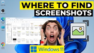 Where are screenshots saved in Windows 11  How to Find Screenshots in Windows 11 [upl. by Araes]