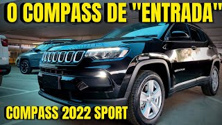 Jeep Compass 2022 SPORT 13 TURBO  O Compass MAIS BARATO [upl. by Ettenom46]