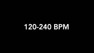 120240 BPM Accelerating Metronome [upl. by Neo]