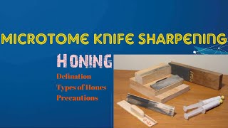 Microtome knife sharpening Honing discussion by Dr N Nath theacademia8287 [upl. by Arada]