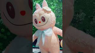 Labubu Mokoko has appeared in real life mascotlabubu labubu cute shorts [upl. by Siana]