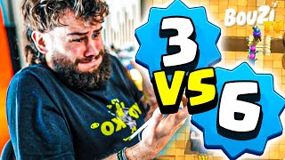 JE TOMBE CONTRE UN MEC QUI A 2 FOIS MON LVL SUR CLASH ROYALE [upl. by Ardnikal261]