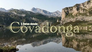 5 Rutas desde Covadonga  Circular Lagos  Refugio de Vega de Ario y Vegarredonda  Belbín [upl. by Euqirdor]