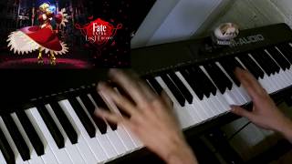 FateExtra Last Encore OP  Bright Burning Shout Piano Cover [upl. by Annahgiel]