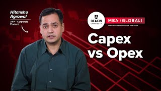 Capex Vs Opex Explained  upGrad Lecture Preview  upGradManagement [upl. by Ludlew]