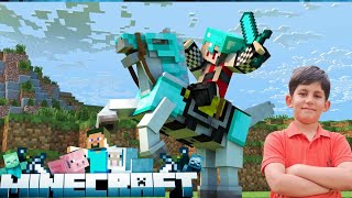 Minecraft new survival world gameplay [upl. by Aterg]