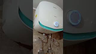 New home geyser installation Havells homecoming iordesign [upl. by Lotz618]