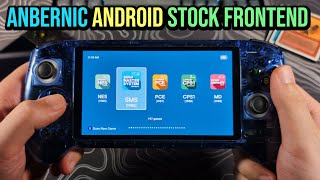 Anbernics Android Stock Frontend  Guide RG405m RG556 RG Cube [upl. by Relyk413]