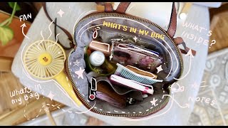 Whats in my bag 2020  Everyday Essentials  TheBrownSatchel [upl. by Bertina]