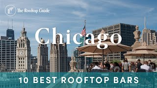 10 Best Rooftop Bars in Chicago  2024 [upl. by Anwaf]