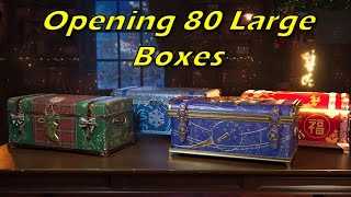 🎁 World of Tanks  Opening 80 Large Boxes  Holiday Ops 2024  🎁 [upl. by Shayna]