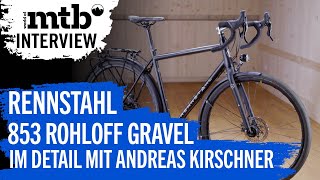 Rennstahl 853 Rohloff Speedster Gates Carbondrive  Get Fast 2023  Interview mit der World of MTB [upl. by Euqnimod]