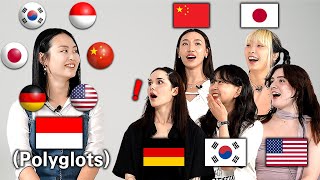 American Was Shocked by Indonesian Polyglots Speaking 6 LanguagesGuess the Language Prank [upl. by Emad99]