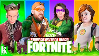 Ninja Turtles Cowabunga Quests Family Squads in Fortnite [upl. by Ttenaej588]