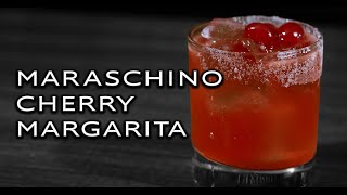 How To Make The Maraschino Cherry Margarita  Booze On The Rocks [upl. by Penrose]