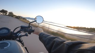 Freedom  POV ASMR  Honda Rebel 500  Shorty GP [upl. by Leahcar]