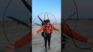 How Easy Is It To Start The Polini Thor 202 Paramotor [upl. by Aitekram415]