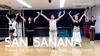 San Sanana Farooq Got Audio Remix  Anu malik  Alka Yaknik  Asoka  Zumba  The Diva Thailand [upl. by Hardunn]