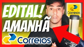 Urgente Edital Concurso Correios 2024 pode sair amanhã  Comissão recomendou edital para amanhã [upl. by Annoiek603]