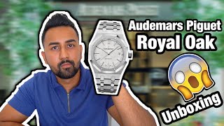 Audemars Piguet Royal Oak 15450ST Unboxing  It wears like a 40mm Rolex [upl. by Donielle]