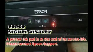 A StepbyStep Guide To Reset Epson L360 Printer Error Waste Ink Pad [upl. by Vaish651]