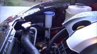 Hyundai Sonata 2011 Coolant Service Drain Flush And Replacement Refill Part 2 [upl. by Dyche]