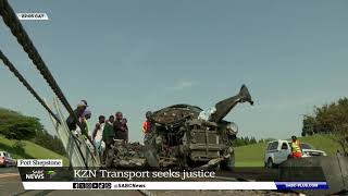 KZN transport proposes harsh sentence for public transport drivers involved in accidents [upl. by Hesoj]