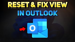 How to Fix Outlook Preview is Empty and Reset Outlook View Tutorial [upl. by Llemmart]