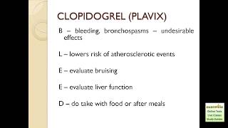 Pharmacology Mnemonics Examvillecom Study Aids [upl. by Etteroma]