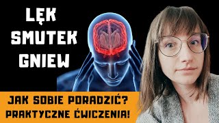 Jak radzić sobie z emocjami Radzenie sobie ze STRESEM  ćwiczenia Stany lękowe objawy O choroba [upl. by Rudin797]