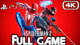 SPIDERMAN 2 PS5 Gameplay Walkthrough FULL GAME 4K 60FPS No Commentary [upl. by Rutledge702]