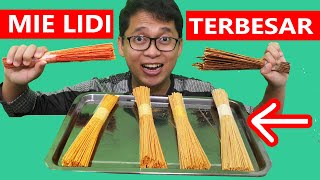 MUKBANG ASMR 6 MIE LIDI TERBESAR ENAK KRIUK KRIUK [upl. by Ailet19]