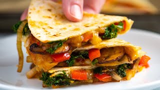 The Best Vegetable Quesadillas [upl. by Faith]