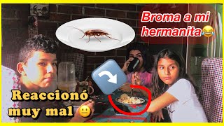 LE PONGO UNA CUCARACHA EN SU COMIDA 🪳🤣 No puedo creer lo que hizo  ALEXA TORREX [upl. by Onez]