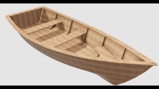 Autodesk Inventor  Part I  Design of a small Boat [upl. by Leibrag]