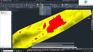 Covadis 182 et Autocad 2025 Calcul Cubature Volume déblais et remblais [upl. by Anaiek]