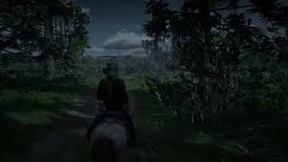 Arthur MorganNight Time Ride in LemoyneASMR [upl. by Ordnas]