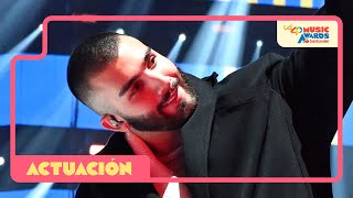 MANUEL TURIZO  La Bachata  El Merengue  En directo en LOS40 Music Awards 2023 [upl. by Kei]