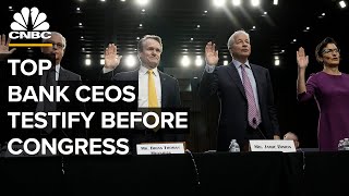 Big bank CEOs testify before Congress at oversight of Wall Street firms hearing — 12623 [upl. by Wagoner833]