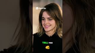 Emma Watsons Facebook Post shorts podcast emmawatson [upl. by Aerahs]