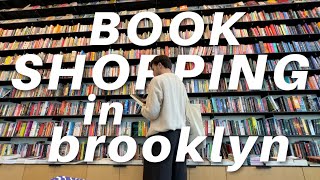 book shopping in brooklyn and book haul [upl. by Juni248]