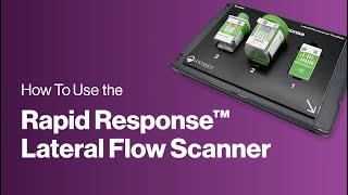 How to Use the Rapid Response™ Lateral Flow Scanner 20 [upl. by Beichner]