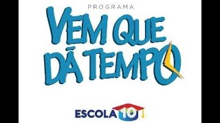 Como fazer inscrição no Programa Vem Que Dá Tempo  VQDT [upl. by Anohsal201]